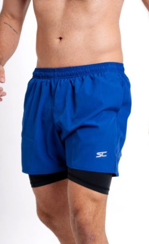 SHORT MICROFIBRA COR AZUL / M SPORT COMPANY 3100