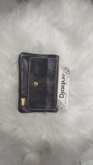 CARTERINHA PORTA MOEDA COR PRETA / PP DJAQUE
