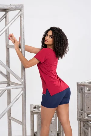 BLUSA FIT 2004 COR MARINHO / GG SARADOS
