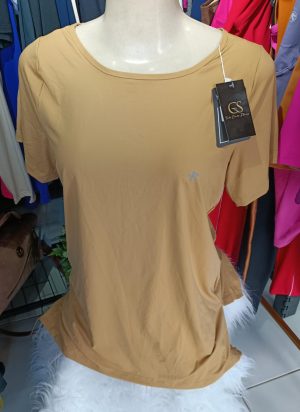 BLUSA FIT 2004 COR AREAIA / GG SARADOS