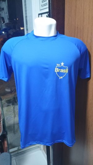 CAMISA BRASIL MASCULINA COR AZUL / G PORTO FIT