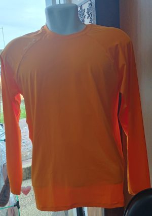 CAMISA MAS UV DRY COR LARANJA / M PORTO FIT