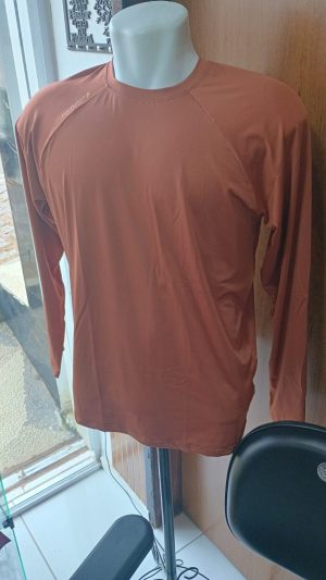 CAMISA MAS UV DRY  COR COCOA / P PORTO FIT