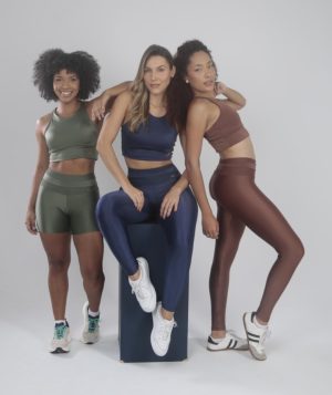 CALÇA LEGGING TRIS Z COR BROWN / M PORTO FIT