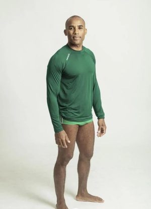 CAMISA MAS UV DRY COR VERDE EXERCITO / PS PORTO FIT