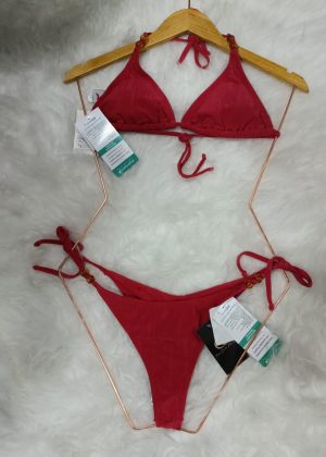 BIQUINI WET CORTININHA  COR MALAGUETA / M PORTO FIT