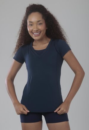 BLUSA FITNESS FLEX COR MARINHO / M PORTO FIT
