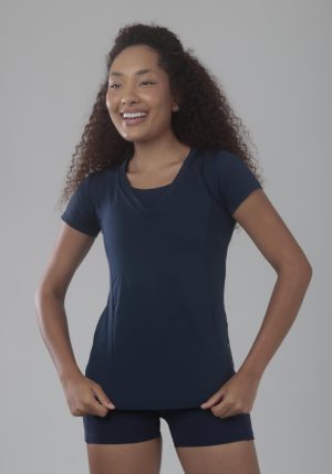 BLUSA FITNESS FLEX COR MARINHO / M PORTO FIT
