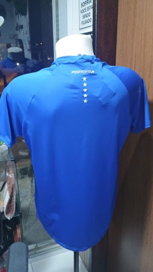 CAMISA BRASIL MASCULINA COR AZUL / G PORTO FIT