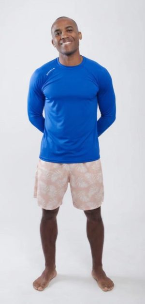 CAMISA MAS UV DRY  COR AZUL ROYAL / MM PORTO FIT