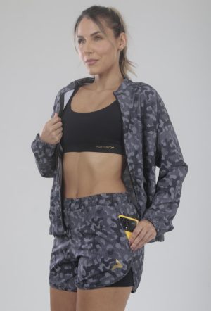 SHORT DAZZLE COR CAMUFLADO BLACK / M PORTO FIT
