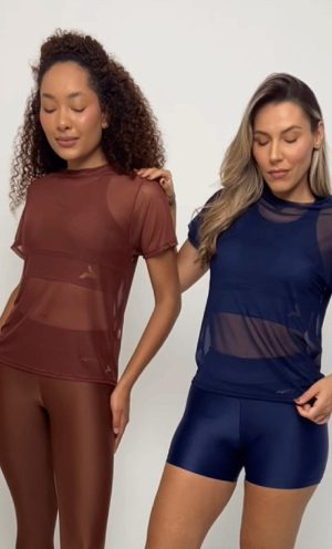 CALÇA LEGGING TRIS Z COR BROWN / M PORTO FIT