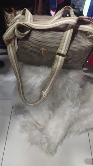 BOLSA ACADEMIA COR BEGE / GG DJAQUES