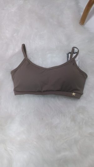 TOP COM BOJO ALCINHA 2187 COR CASTANHO / M SARADOS