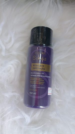 RESGATE IMEDIATO SIAGE EUDORA AGUA LAMELAR ULTRASELADOR DE CUTICULAS