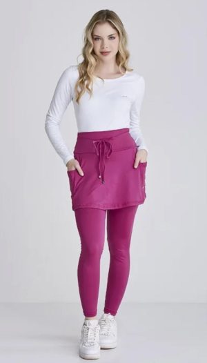 SAIA CALÇA COMPRIDA COR ROSA TERMICA / G EMPULARI EP466RS