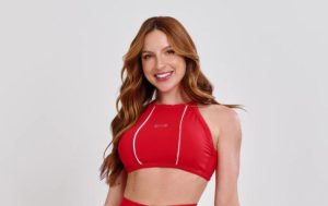 TOP VIVO COLOR PLUS COR VERMELHO / G2 POWER FIT PLUS SIZE VESTE ATE N 60