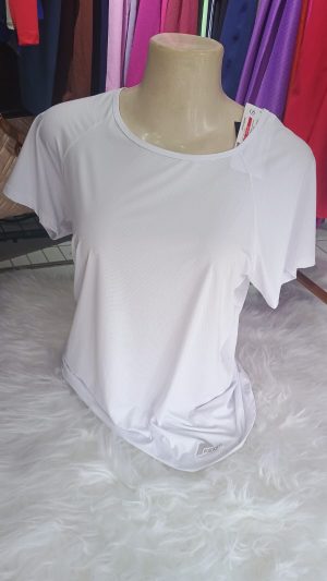 BLUSA DRY FIT COR BRANCO / G PORTO FIT