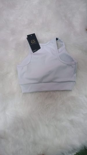 TOP COM BOJO 205 COR BRANCO / M SARADOS