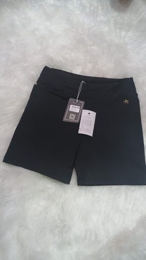 SHORT  LISO 3117 COR PRETO / G SARADOS
