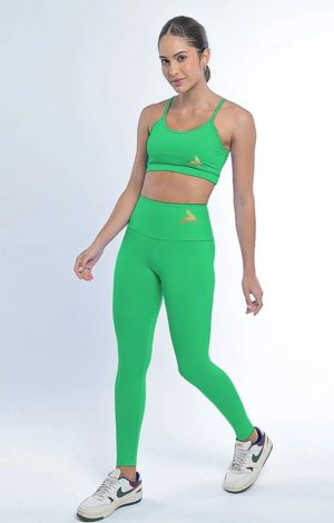 CALÇA LEGGING MAXXI COR VERDE BEATS / GL PORTO FIT