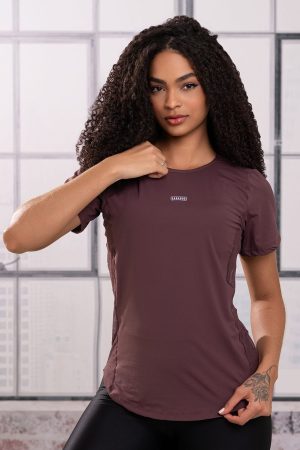 BLUSA FIT 2017 COR EBANO / P SARADOS