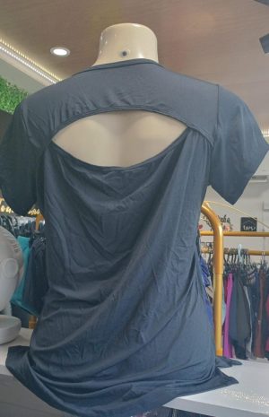 BLUSA BREEZE COR PRETO / MM PORTO FIT