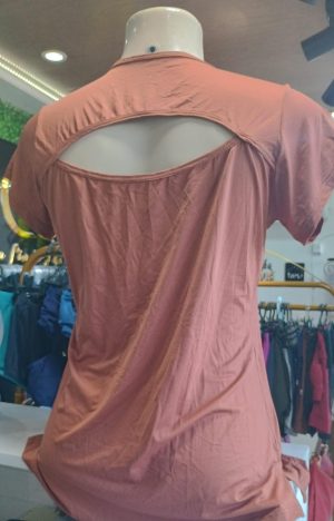 BLUSA BREEZE COR BROWN / MM PORTO FIT
