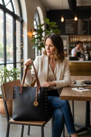 BOLSA SANTA LOLA 1 COR PRETO / G DJAQUES