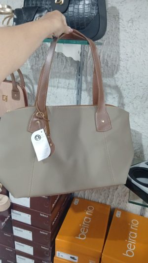Bolsa G estrutura cor cinza / G Djaques
